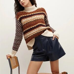 Veronica Beard CLARY ALPACA-BLEND SWEATER XS